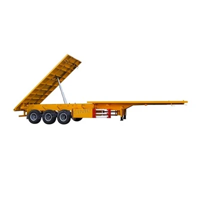 Pob tseg Flatbed Trailer